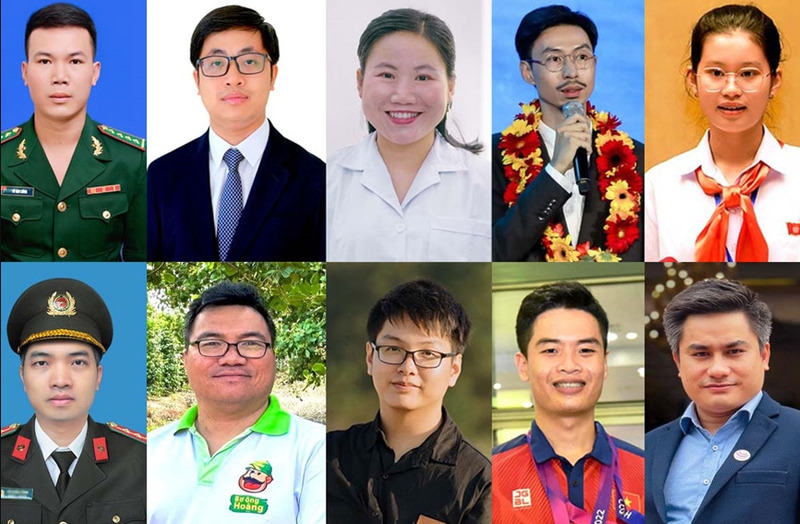 10 Gương mặt trẻ Việt Nam tiêu biểu năm 2023