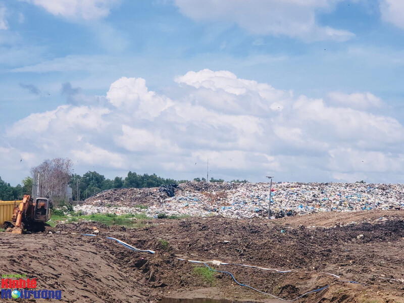  Bãi rác An Hiệp (huyện Ba Tri, tỉnh Bến Tre) - địa điểm xảy ra sự cố về môi trường vào năm 2023.