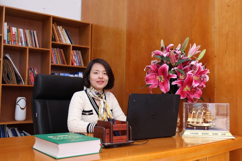 Nữ doanh nhân Lê Thị Dung – Giám đốc Công ty TNHH Công nghệ Y tế và Dược phẩm Dcareme