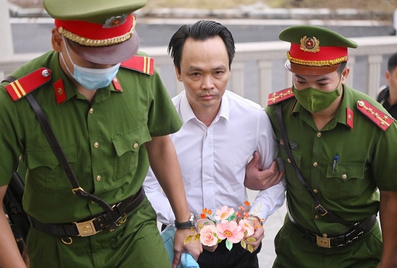 Cựu Chủ tịch FLC Trịnh Văn Quyết ra toà.