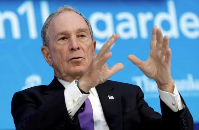 Tỷ phú Michael Bloomberg. (Ảnh: Reuters)