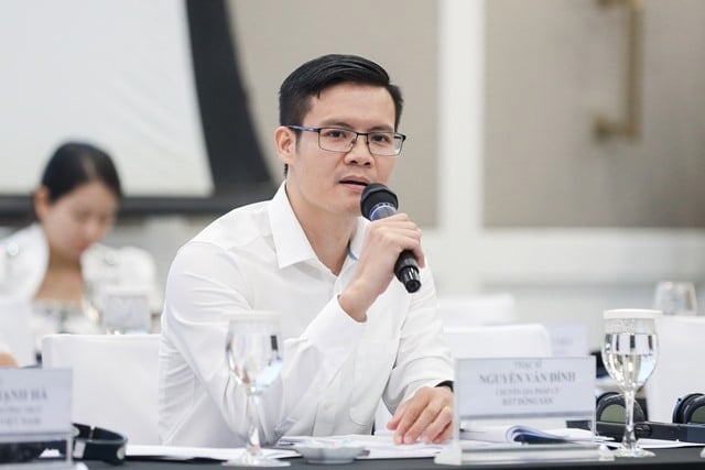 Chuyên gia pháp lý đầu tư, bất động sản Nguyễn Văn Đỉnh.