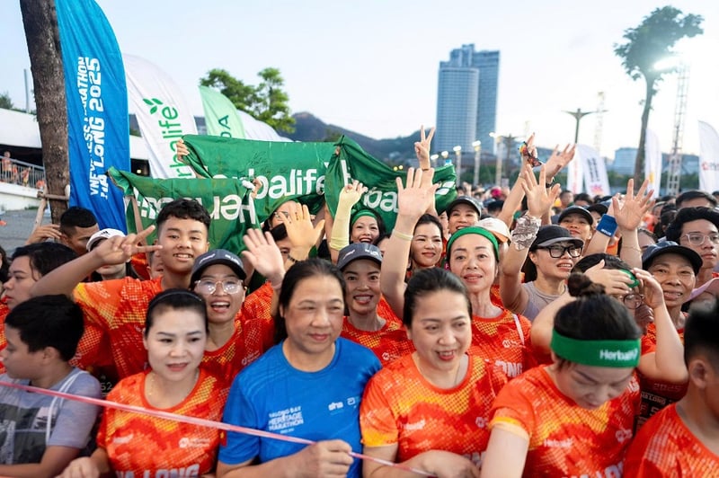 VnEXpress Marathon khuyến khích lối sống lành mạnh trong cộng đồng.