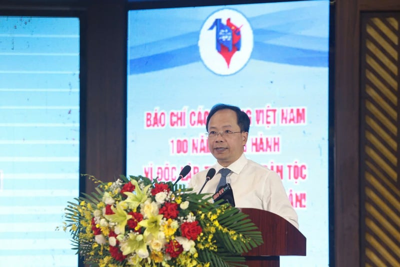 Bí thư Tỉnh ủy Hà Tĩnh Nguyễn Duy Lâm trình bày diễn văn tại lễ kỷ niệm.