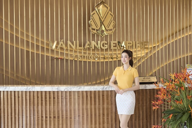 Đại sứ thương hiệu của Văn Lang Empire T&T Golf Club- Hoa hậu Việt Nam Đỗ Mỹ Linh