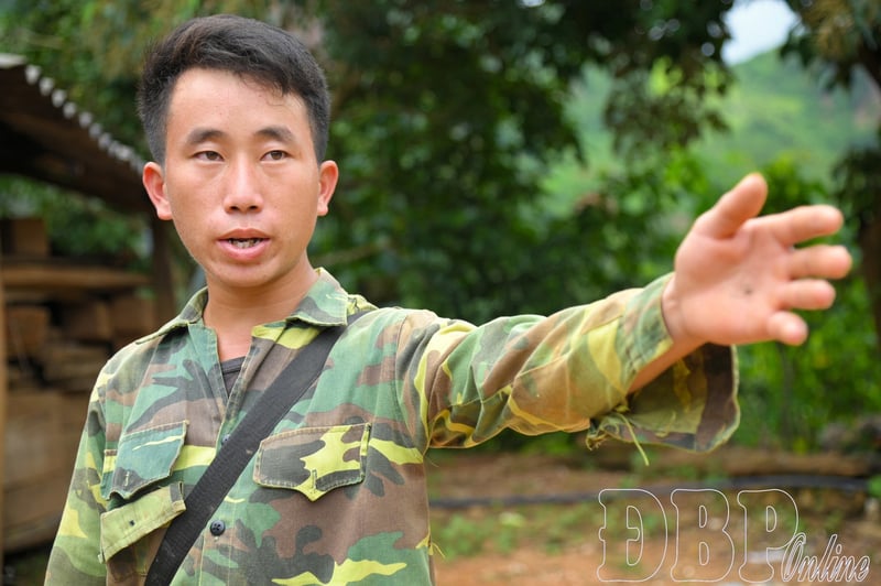 Trưởng bản Mùa A Thi. Ảnh: Báo Điện Biên Phủ.