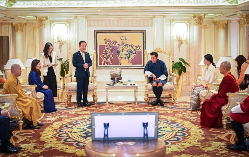  Nhà sáng lập, Chủ tịch Điều hành T&T Group Đỗ Quang Hiển bày tỏ mong muốn hợp tác với Bhutan.