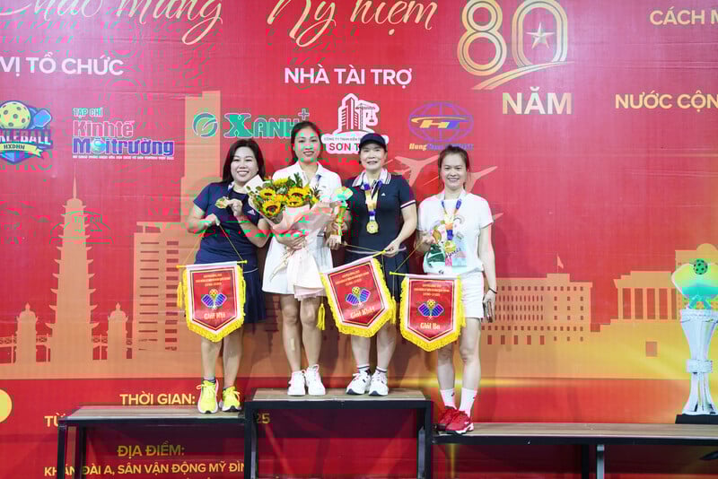 Giải đấu lần này chính là minh chứng rõ ràng cho sức hút mạnh mẽ của Pickleball tại Việt Nam. Ảnh: Thành Trung
