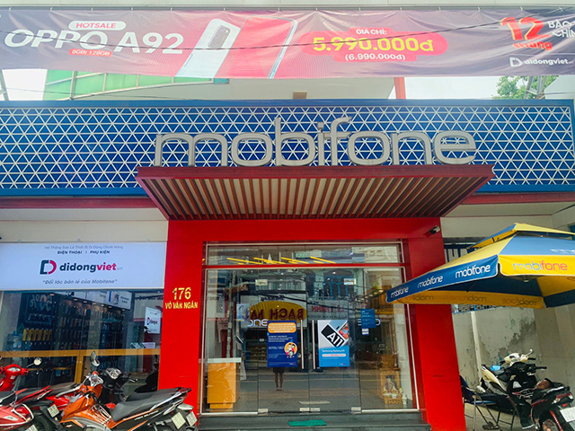 Cửa hàng liên kết MobiFone - Di Động Việt mang nhiều tiện ích cho người dùng trong hệ sinh thái Sản phẩm - Bán lẻ - Dịch vụ - Viễn thông. Ảnh: Di Động Việt.