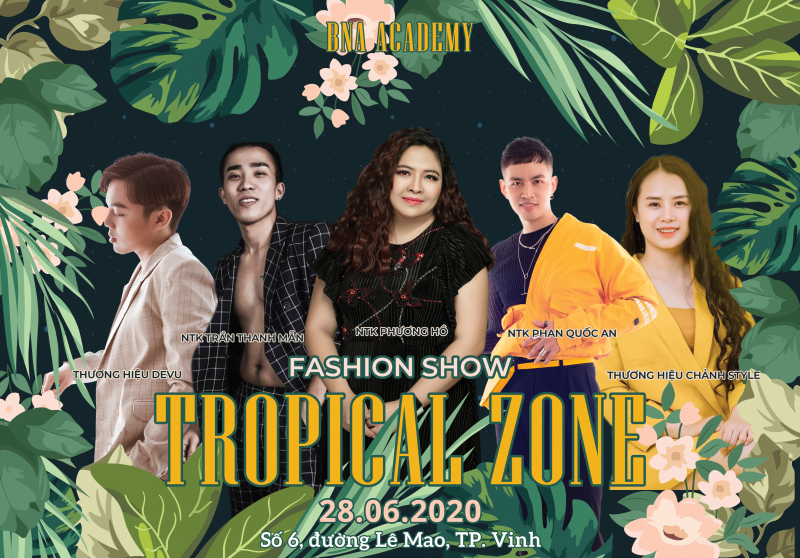 Fashion show Tropical Zone sẽ có sự góp mặt của các nhà thiết kế nổi tiếng cùng nhiều thương hiệu thời trang dành cho trẻ em