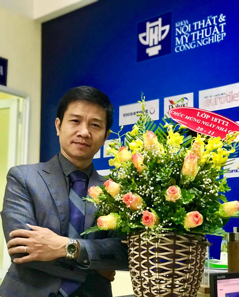 Thầy Nguyễn Trí Dũng – Trưởng bộ môn thiết kế thời trang (Đại học Kiến trúc Hà Nội)