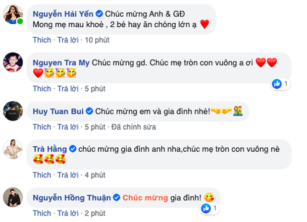 Nhiều sao Việt đã gửi lời chúc tới Khắc Việt