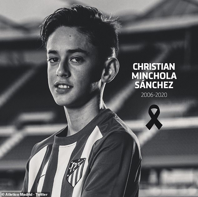 Christian Minchola - Ngôi sao triển vọng của bóng đá thế giới qua đời ở tuổi 14 mà không rõ nguyên nhân.