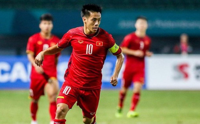 Văn Quyết từng là đội trưởng tuyển Việt Nam tại AFF Cup 2018.