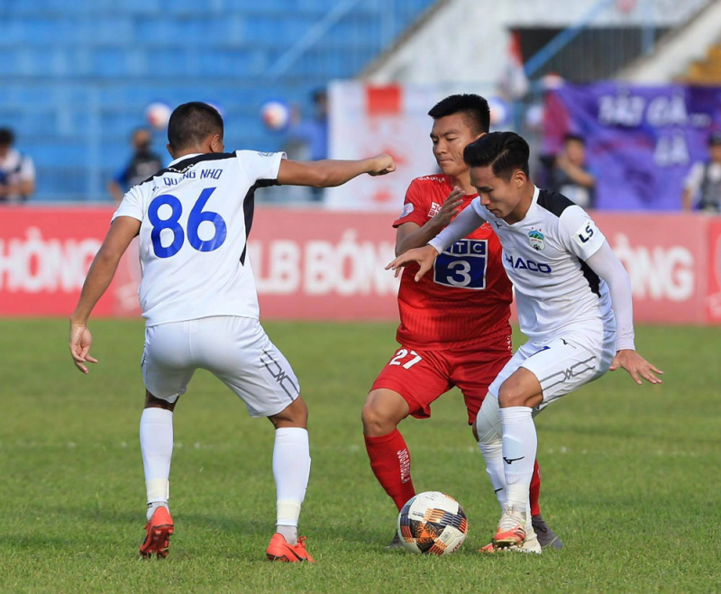 Trực tiếp bóng đá HAGL đấu với Hồng Lĩnh Hà Tĩnh, vòng 8 V-League 2020.