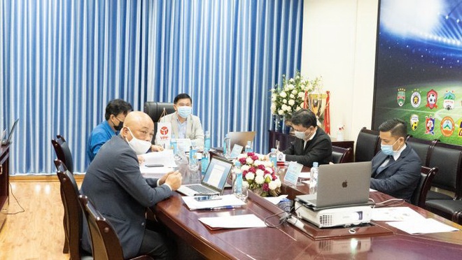 VPF họp bàn về các trận đấu vòng 12 V-League 2020 trước diễn biến dịch Covid-19 ở Đà Nẵng.
