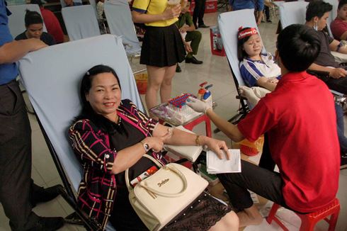 Hàng ngàn người dân tham gia hiến máu tại Cần Thơ
