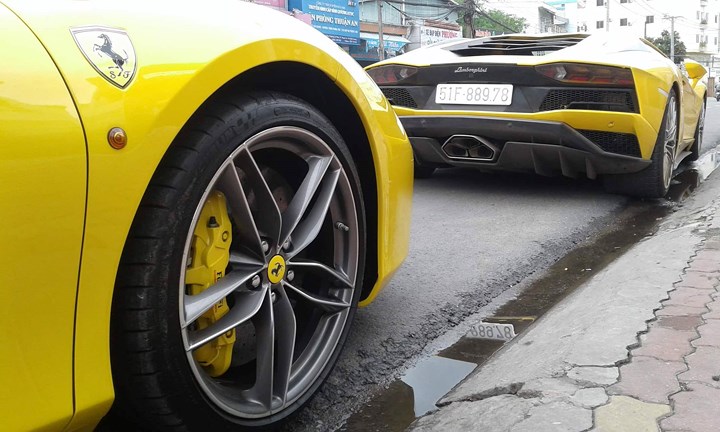 Đại gia đất Bình Dương âm thầm tậu siêu xe Ferrari 488 GTB
