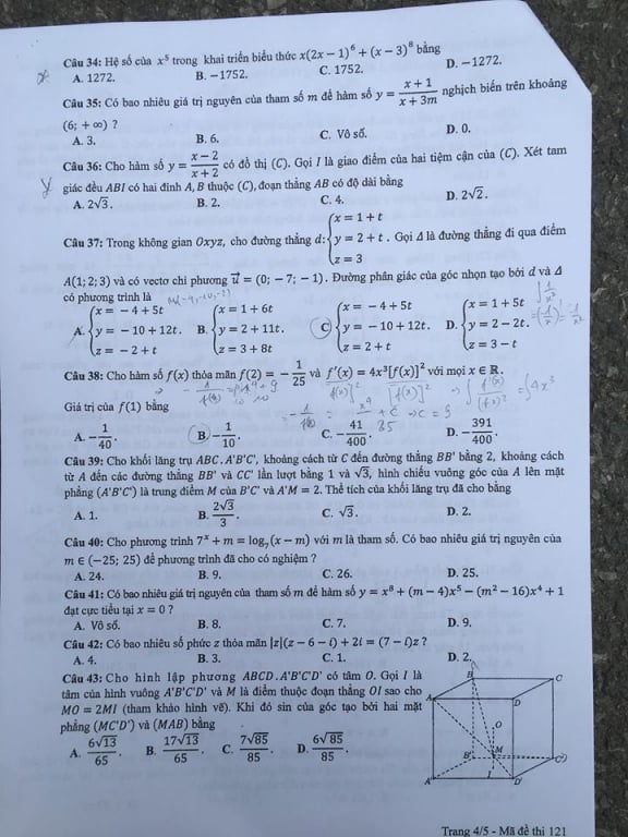 de-thi-va-dap-an-mon-toan-thpt-quoc-gia-2018-ma-de-121