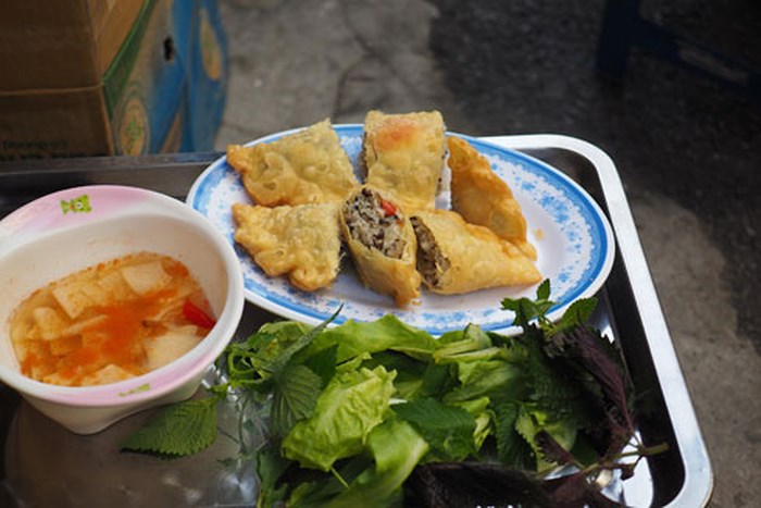 Bánh gối theo chân người Hoa ở Quảng Đông du nhập vào Hà Nội
