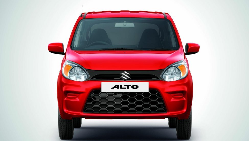 Suzuki Alto có thiết kế ngoại thất đơn giản.