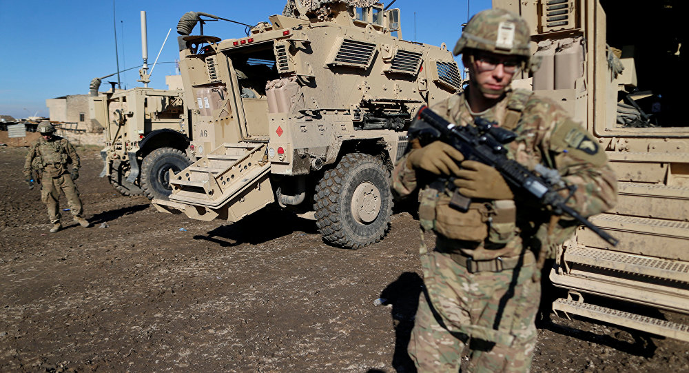 Quân đội Mỹ ở Iraq năm 2016.