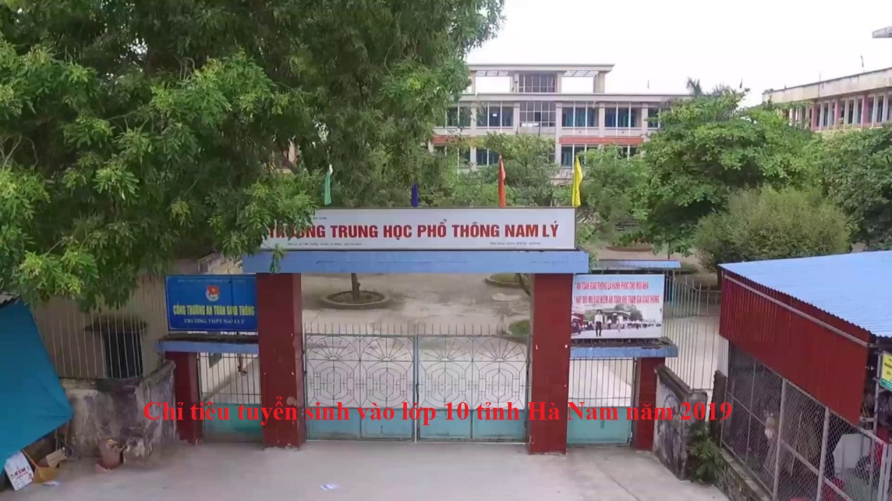 Chỉ tiêu tuyển sinh vào lớp 10 tỉnh Hà Nam năm 2019
