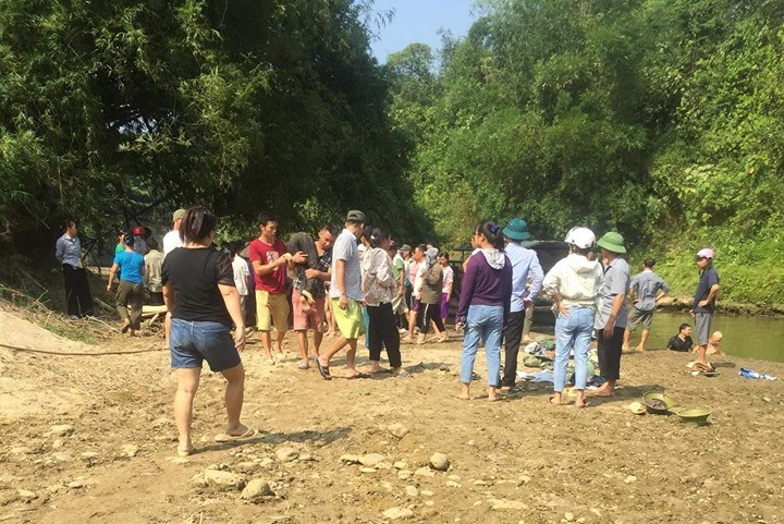4 học sinh đuối nước thương tâm tại con suối thuộc xã Quang Kim (Bát Xát, Lào Cai).