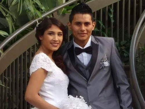 Ảnh cưới của nạn nhân Marlen Ochoa-Lopez và chồng cô Yiovanni Lopez. Ảnh: Facebook.