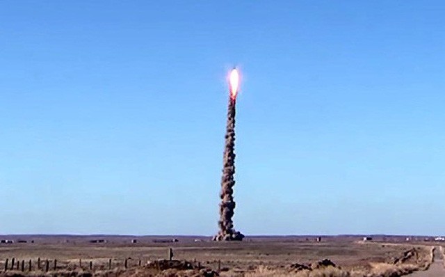 Quân đội Nga công bố video thử nghiệm tên lửa mới