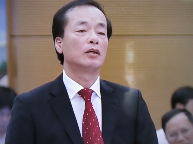 Bộ trưởng Bộ Xây dựng Phạm Hồng Hà. (Ảnh: IT).