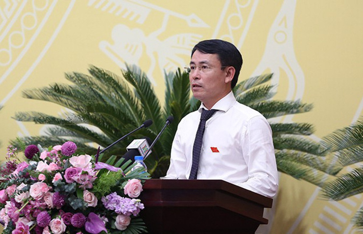 Giám đốc Sở TN&MT Hà Nội Nguyễn Trọng Đông.