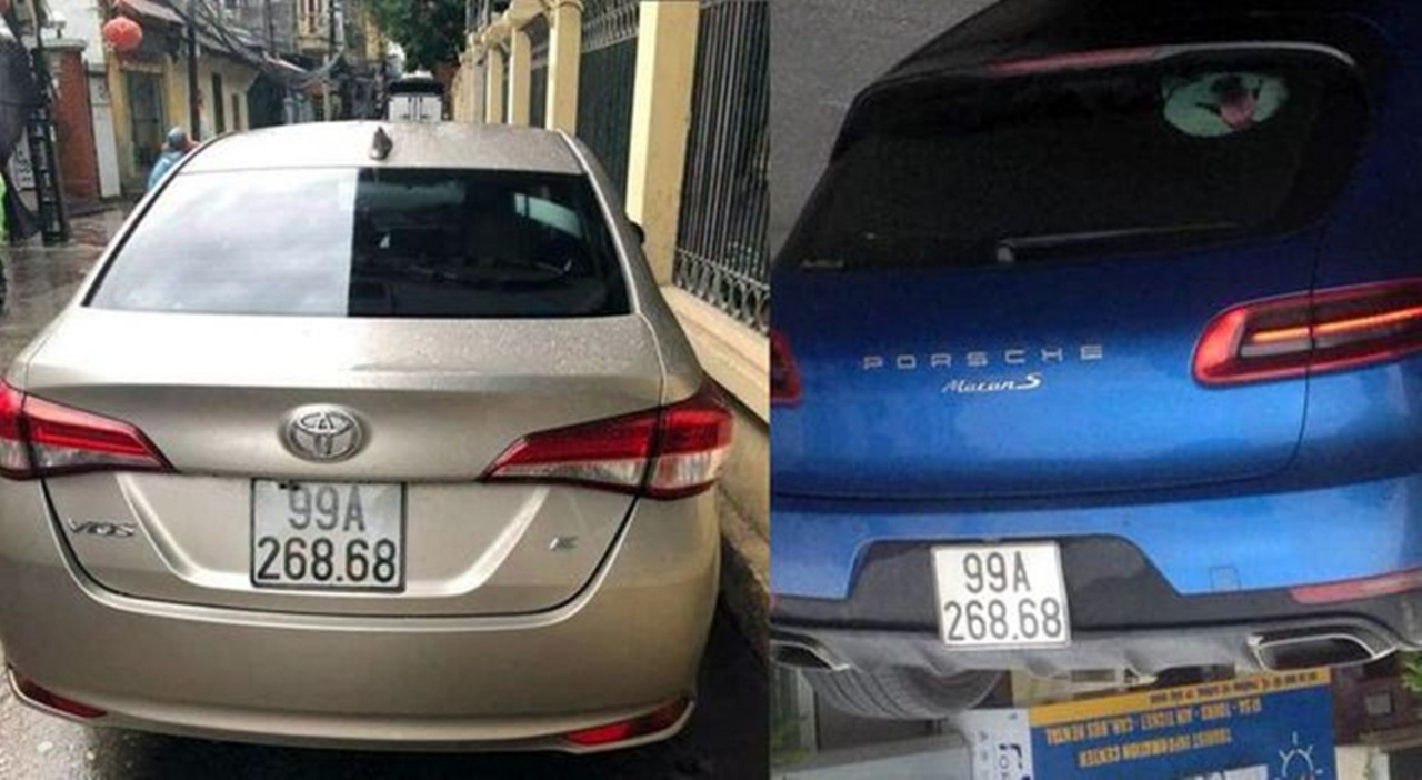 Dư luận đang xôn xao về 2 chiếc xe ô tô cùng biển số ở Bắc Ninh.