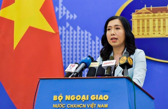 Phát ngôn viên Bộ Ngoại giao Việt Nam Lê Thị Thu Hằng