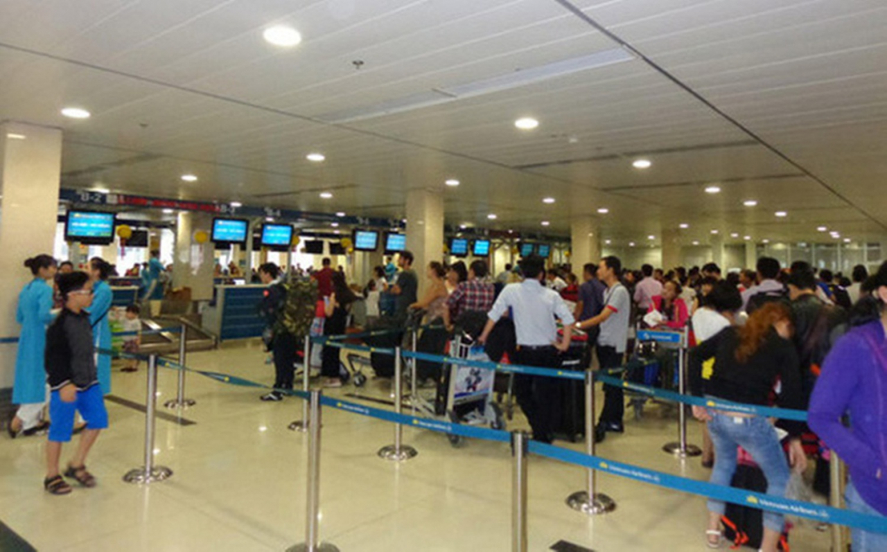 Hai nhóm khách đánh nhau ở sân bay Tân Sơn Nhất. (Ảnh minh họa).