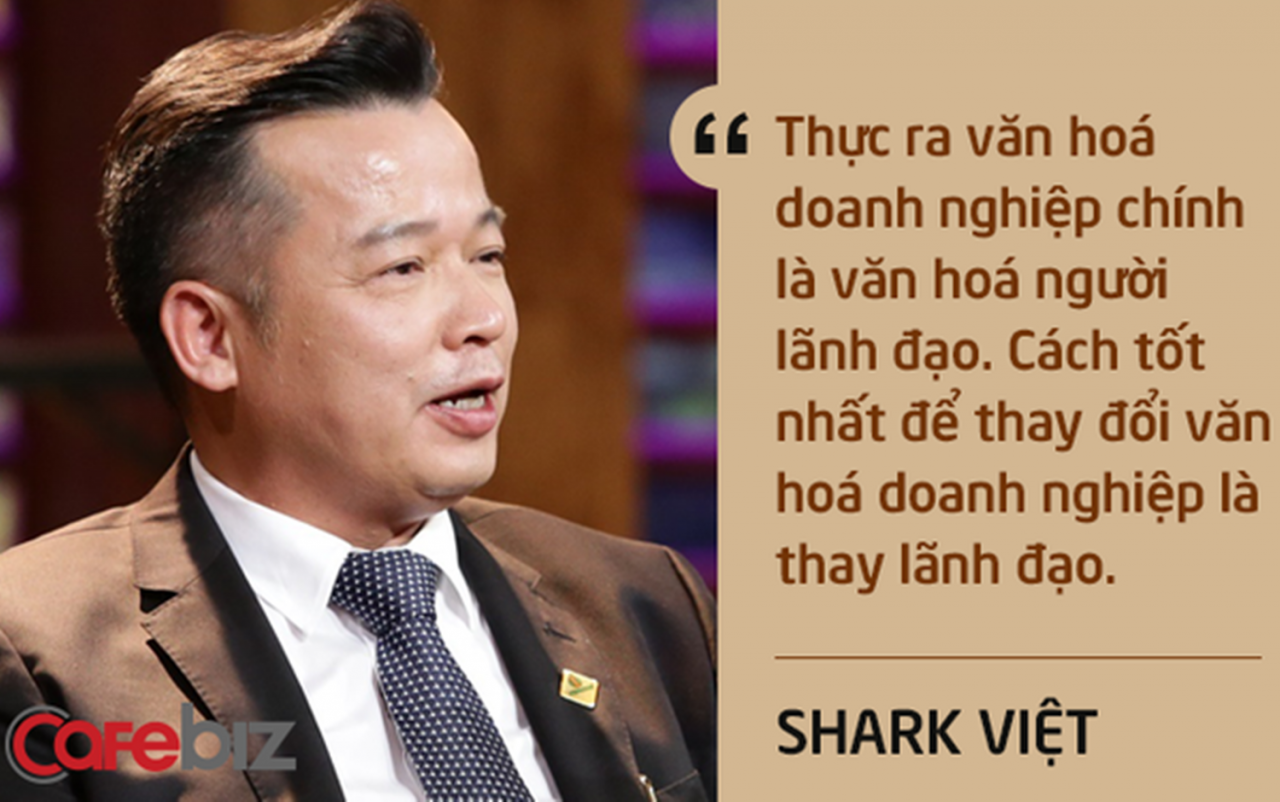 Một phát ngôn của Shark Việt được tờ Cafebiz trích dẫn.