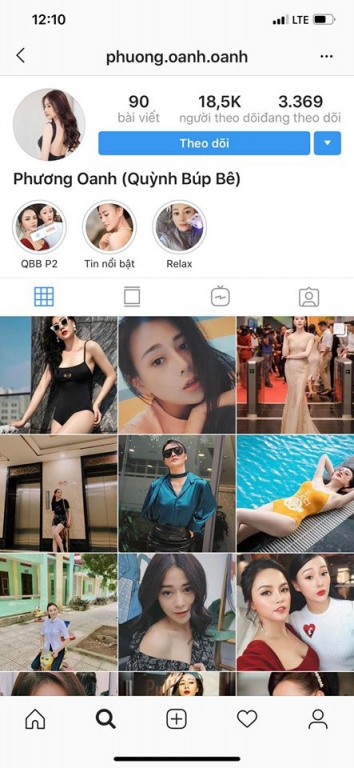 Phương Oanh cảnh báo tài khoản Instagram giả: 