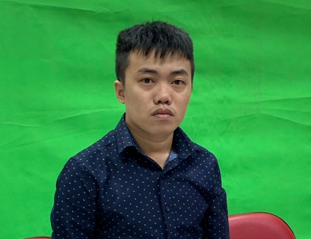 Bị can Nguyễn Thái Lĩnh - Tổng giám đốc Công ty Alibaba. (Ảnh: Bộ Công an).