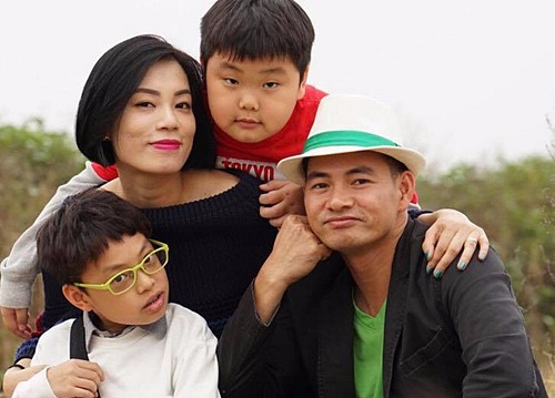 Gia đình hạnh phúc của nghệ sĩ hài Xuân Bắc.