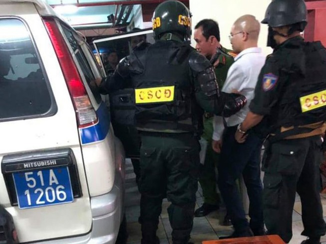 Ceo địa ốc Alibaba Nguyễn Thái Luyện bị bắt giữ.