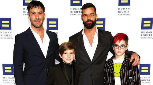 Cuộc sống Ricky Martin bên bạn đời đồng tính và con
