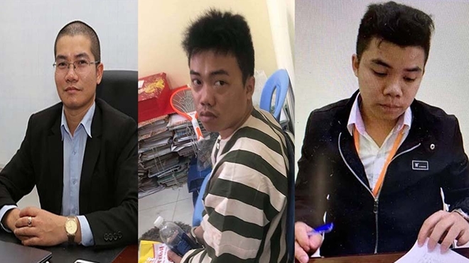 Ba anh em Nguyễn Thái Luyện bị bắt giữ.
