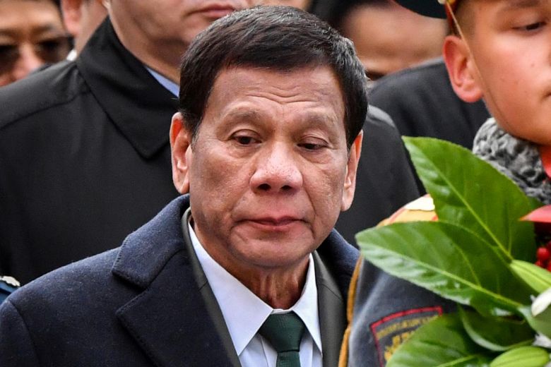 Tổng thống Philippines Duterte thường tự thông báo nhiều vấn đề sức khỏe.