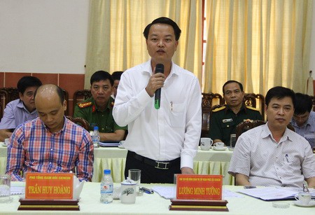 Ông Lương Minh Tường, Chủ tịch HĐQT Tập đoàn Phúc Lộc và Tổng Công ty Cienco 8. (Ảnh: IT).