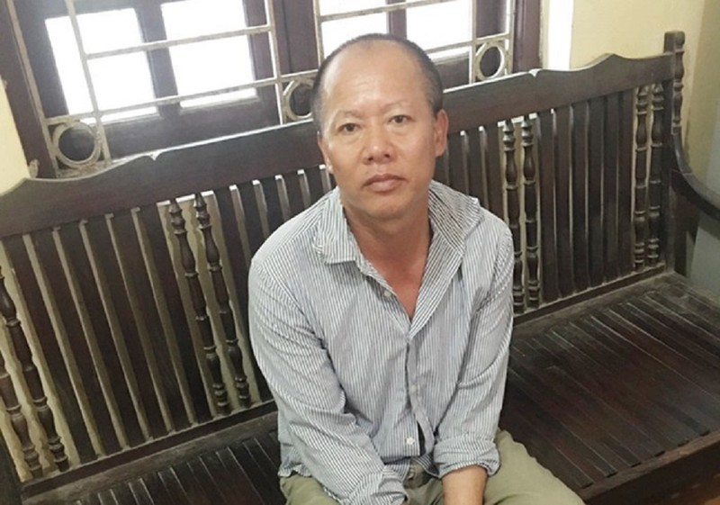 Bị can Nguyễn Văn Đông trong vụ truy sát cả gia đình em trai ở Đan Phượng (Hà Nội).