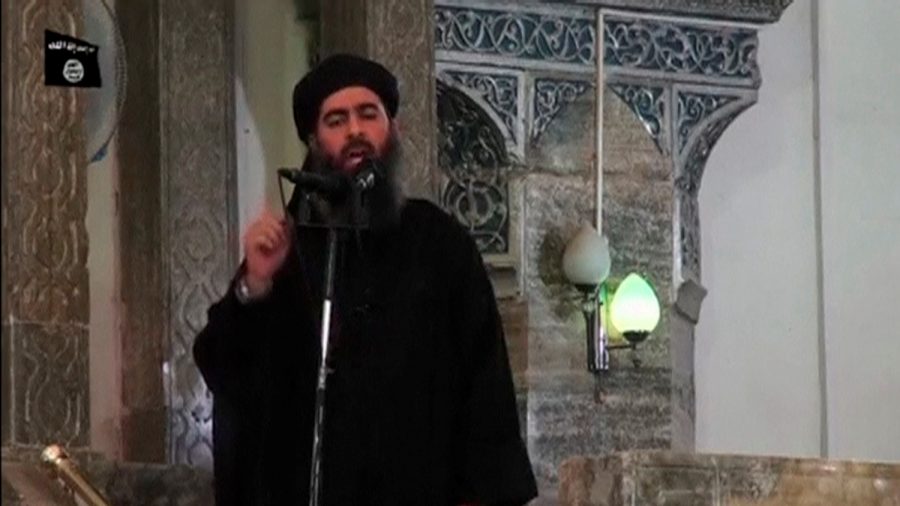 Thủ lĩnh IS Abu Bakr al-Baghdadi.
