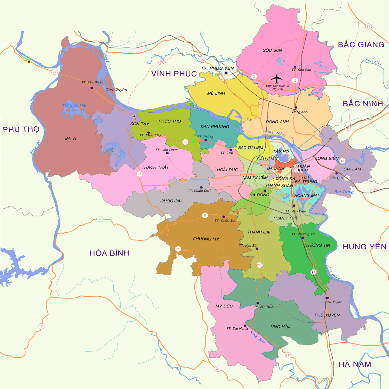 Hà Nội phát triển 3 khu đô thị sinh thái, thúc đẩy 5 huyện lên quận. (Ảnh minh họa).