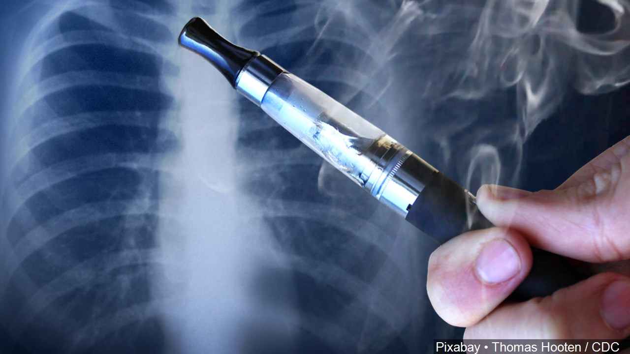 Số trường hợp bị tổn thương phổi do thuốc lá điện tử tiếp tục tăng ở Mỹ.