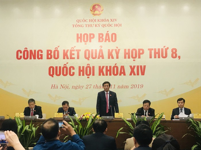 Tổng thư ký Quốc hội Nguyễn Hạnh Phúc nói về kỳ họp thứ 8-2019