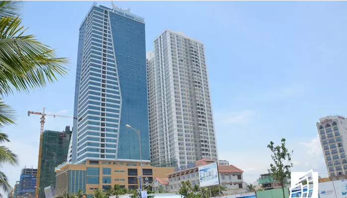 Tổ hợp khách sạn Mường Thanh và căn hộ cao cấp Sơn Trà. (Ảnh: IT).